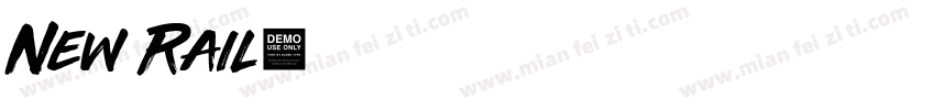 New Rail字体转换